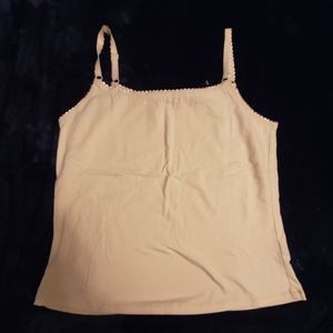 The Avenue Off White Stretch Tank
